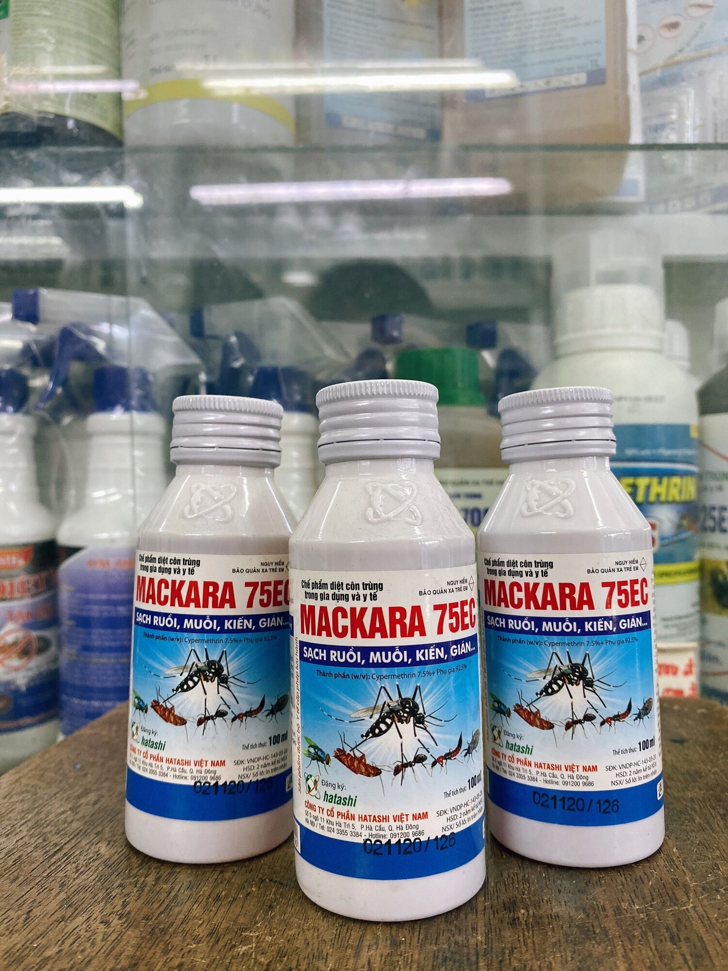 Mackara 75Ec - Chế phẩm diệt ruồi, muỗi, kiến, gián