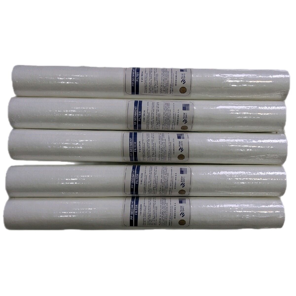 [HCM 5 Lõi lọc nước thô PPF 20 inch loại 1 micron (lõi lọc số 1) chuẩn USA