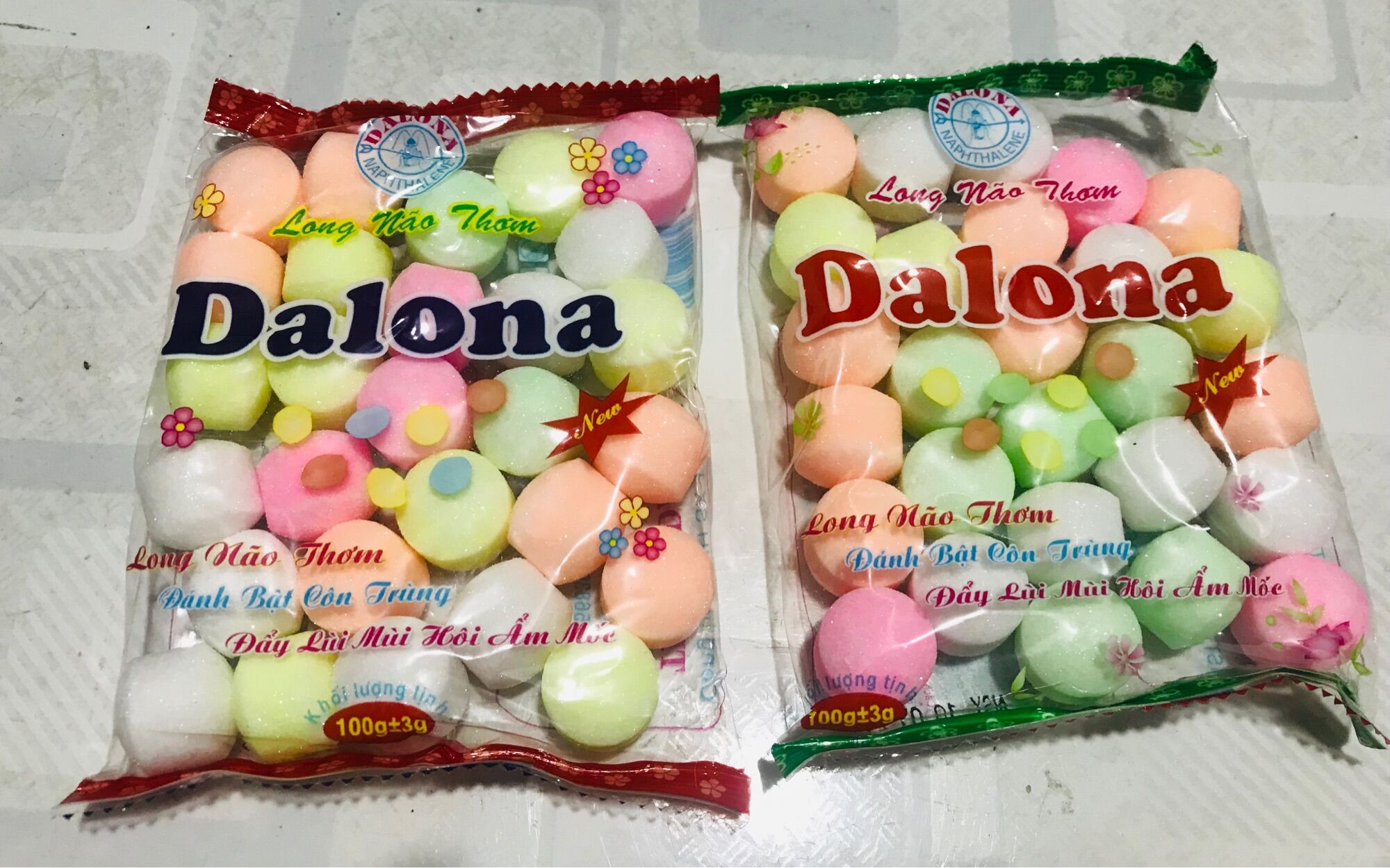 🔥Bịch Long Não thơm Dalona, Đuổi Côn Trùng (Loại 100g/ 1 bịch)