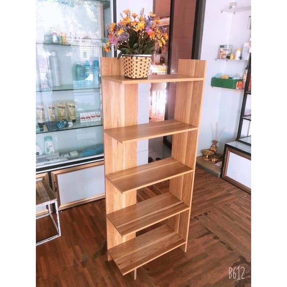Kệ sách 5 tầng lắp ghép gỗ mdf thông minh