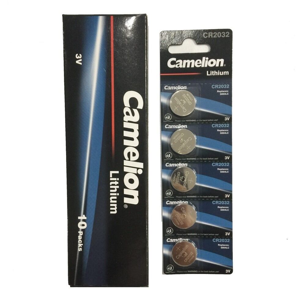 Vỉ 5 viên pin 3V CR2032 camelion