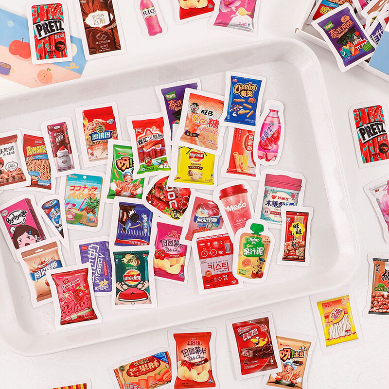 Hộp 100 hình dán sticker trang trí