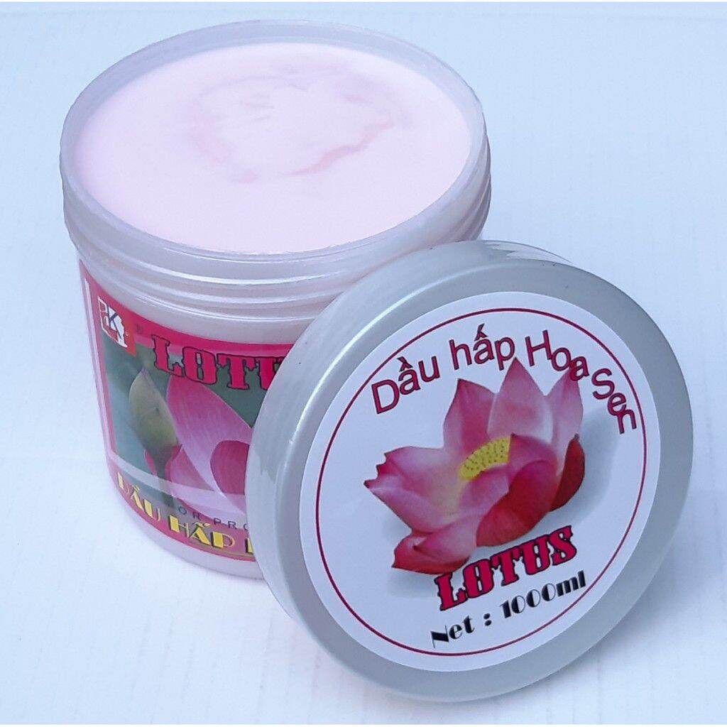 hấp dầu ủ tóc Hoa Sen Lotus 1000ml