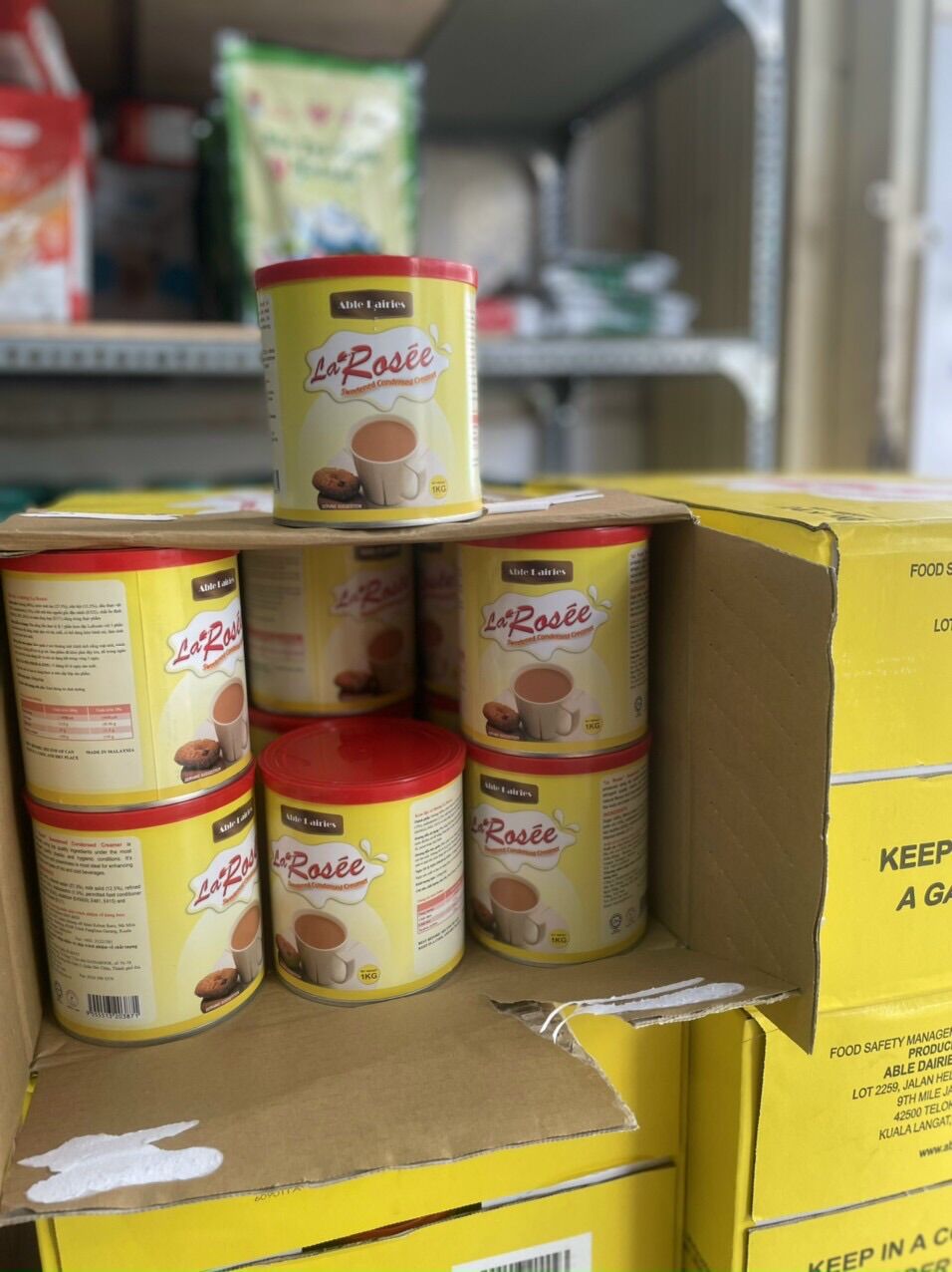 Sữa đặc Larosée lon 1kg