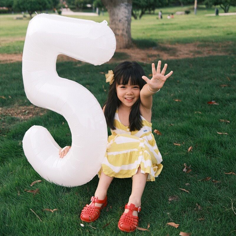 Bóng số tuổi sinh nhật cỡ đại 32inch