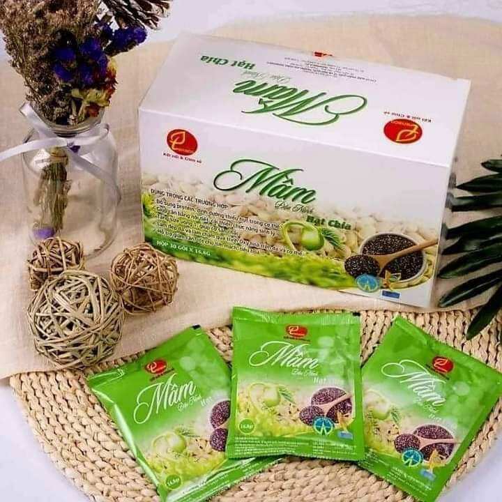 Compo 3mầm đậu nành hạt chia tanaco tăng size vòng 1