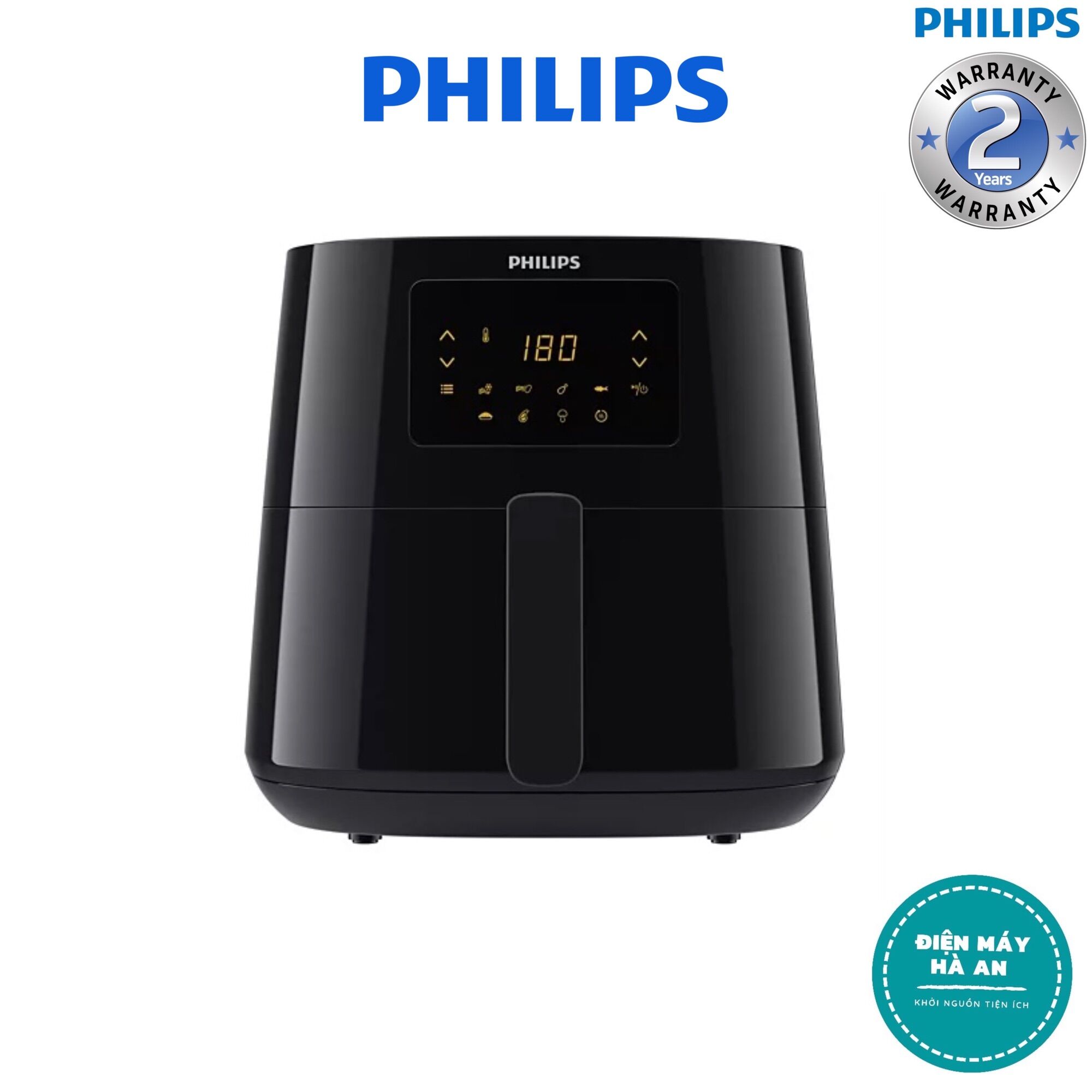 Nồi chiên không dầu philips hd9270/90 - 6.2l - 1,2kg - hàng chính hãng - bảo hành 24 tháng