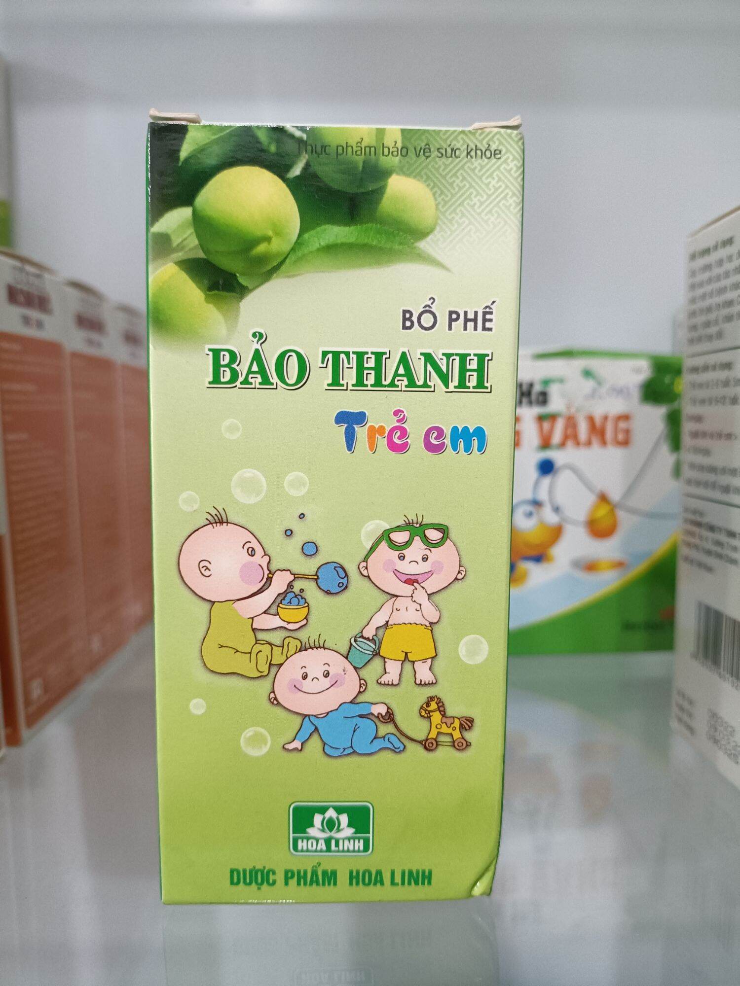 Siro ho Bảo Thanh trẻ em