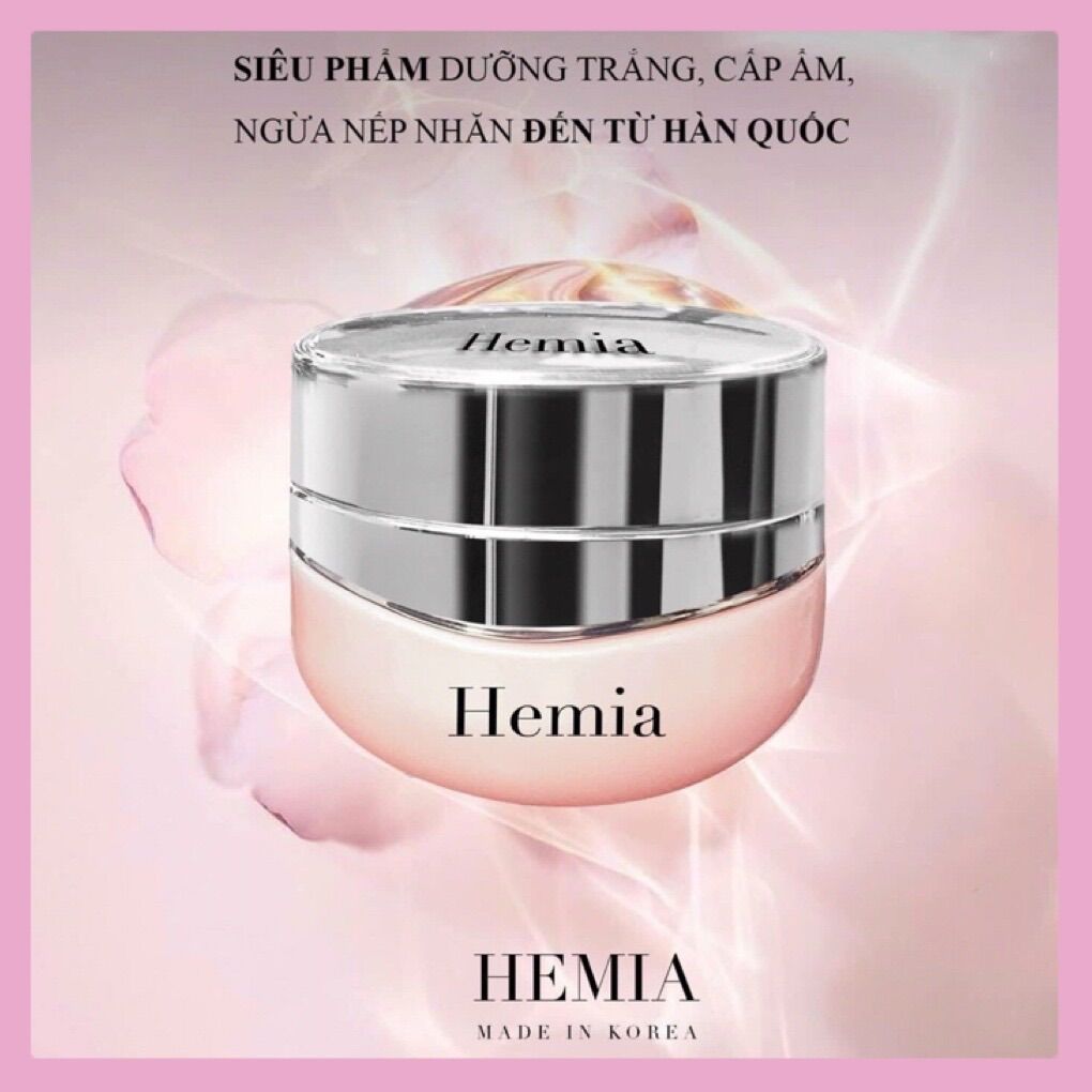 Kem Đêm Hemia Dưỡng Trắng Da