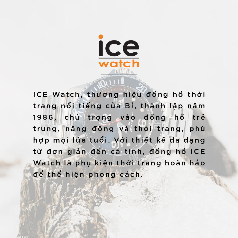 Đồng hồ Nữ Ice-Watch dây silicone 40mm - 001070