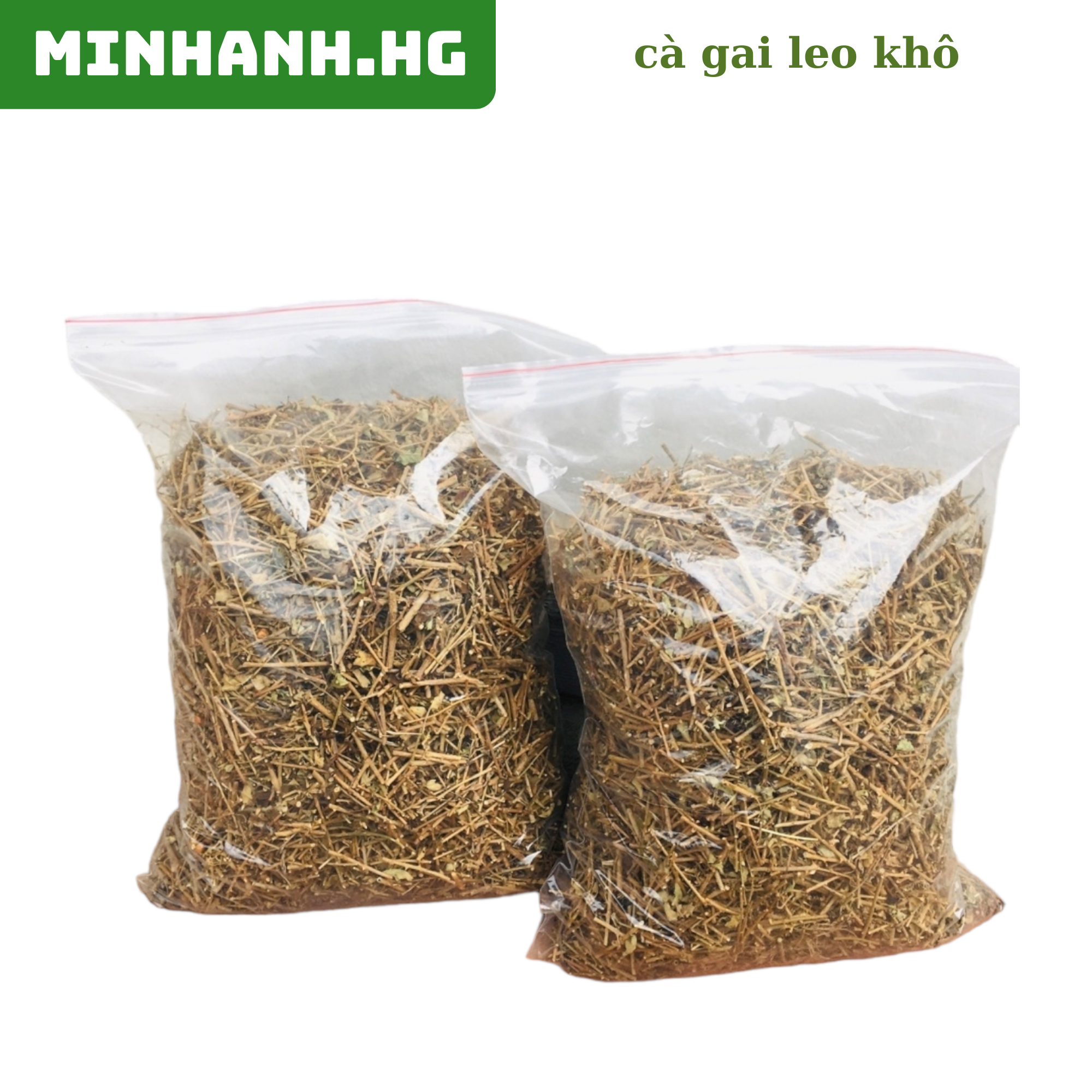 Cây cà gai leo khô - túi 1kg - cà gai leo nguyên chất, giúp mát gan, thanh nhiệt, giải độc