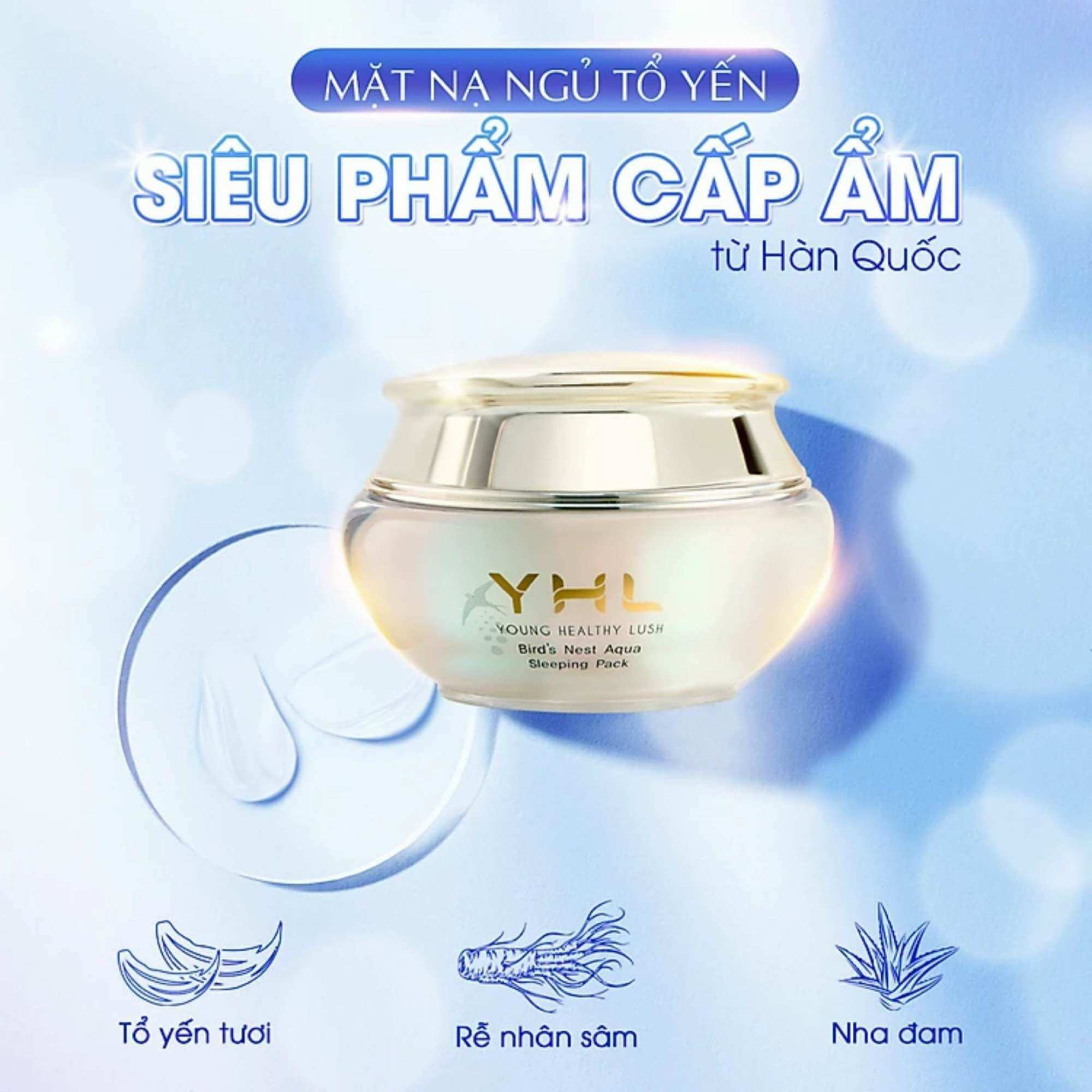 MẶT NẠ NGỦ TỔ YẾN YHL[ CHÍNH HÃNG SX TẠI HÀN QUỐC]