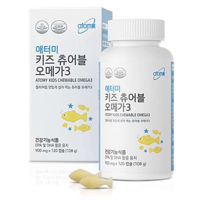 Dầu cá trẻ em Atomy Kids Chewable Omega 3