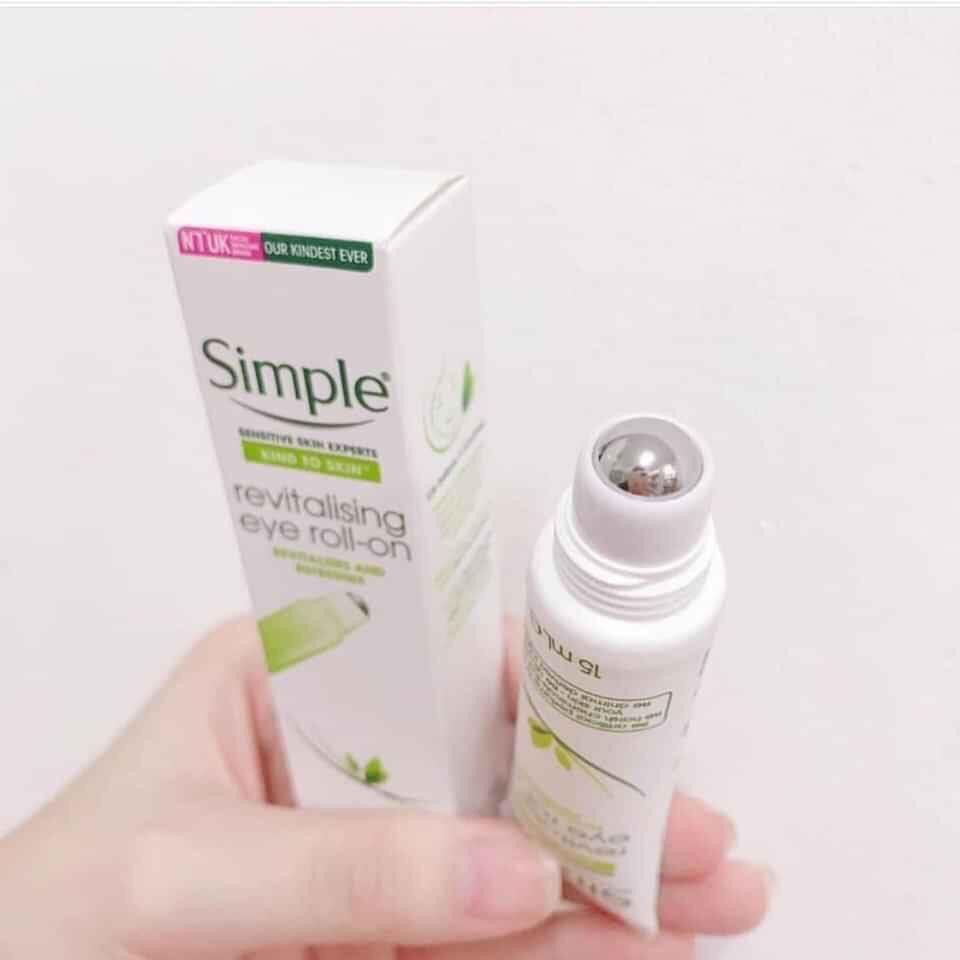 🐼LĂN XOÁ THÂM MẮT SIMPLE KIND REVITALISING EYE ROLL-ON 15ML🐼