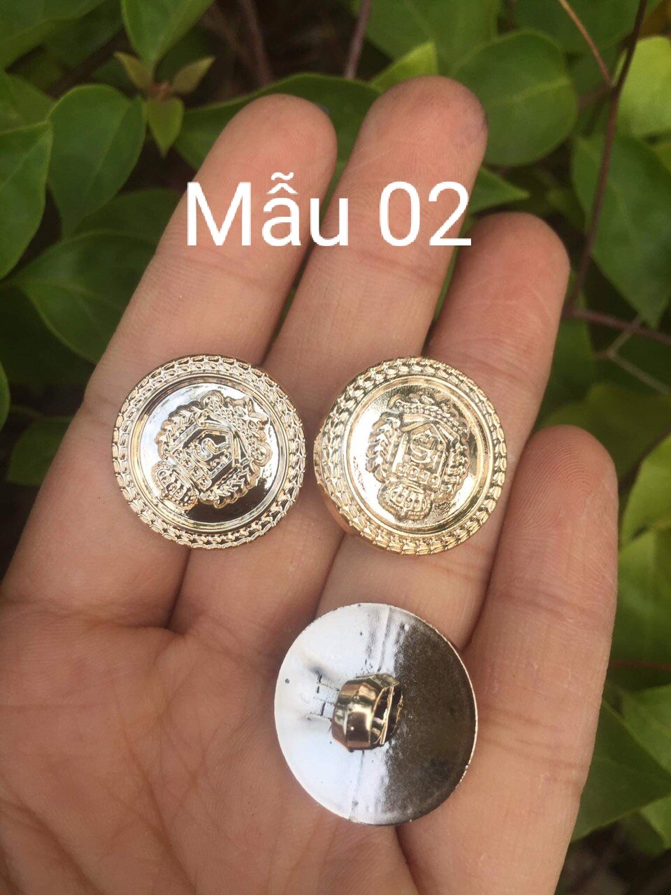 Nút vest 2cm có 3 mẫu khách chọn siêu đẹp