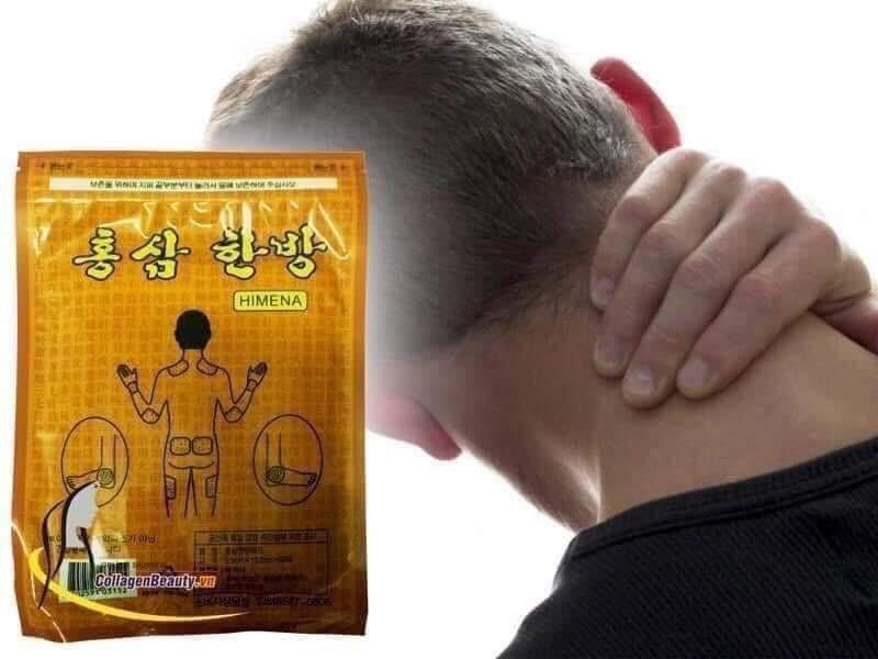 Miếng Dán Cao Hống Sâm Himena (hộp/gói 20 miếng)