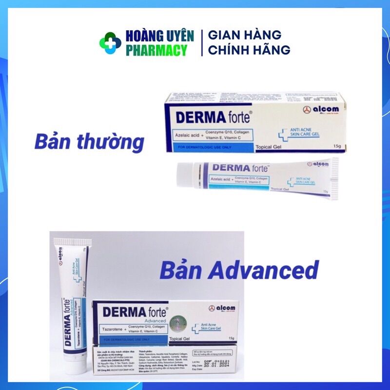 Gel Derma Forte - Tube 15gr