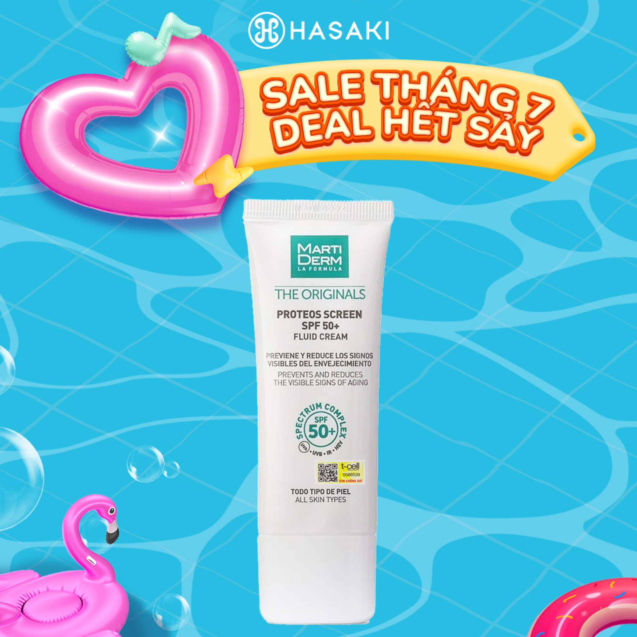 [DAILY] Kem Chống Nắng MartiDerm Phổ Rộng Bảo Vệ Toàn Diện 40ml - Hasaki Sản Phẩm Chính Hãng