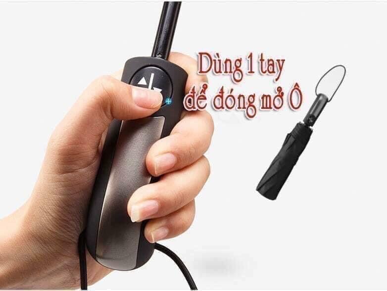 Ô tự gấp xuất Nhật có nút bấm mở gấp tự động