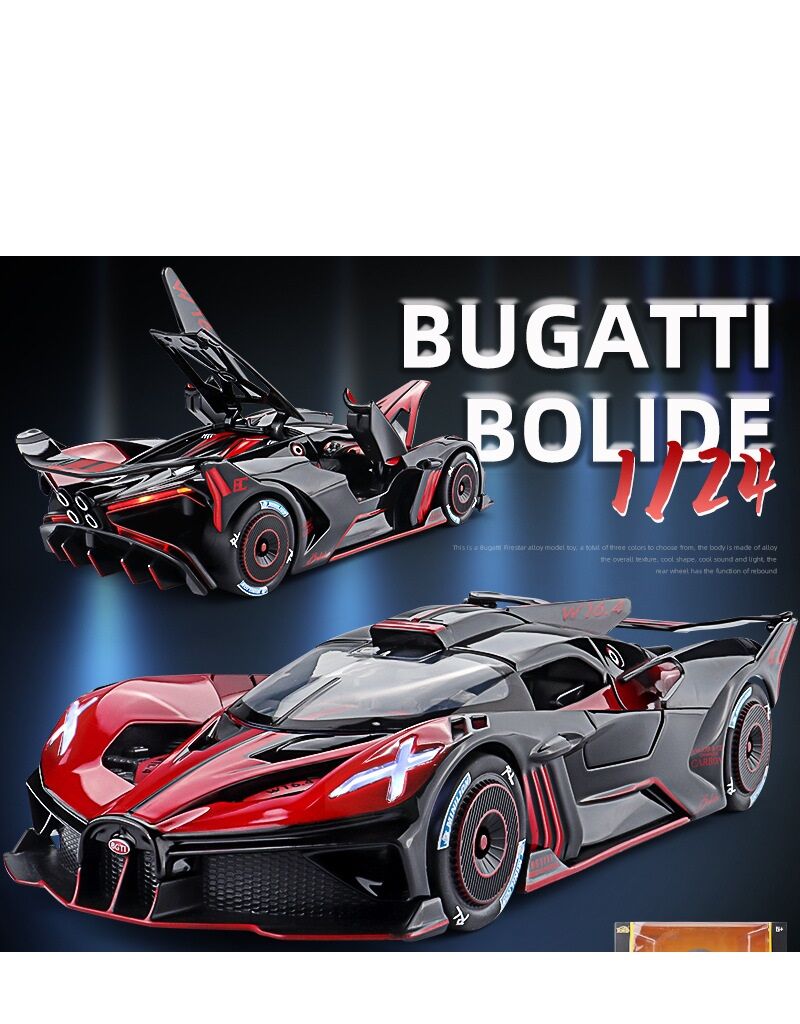 Mô hình xe kim loại tỷ lệ 1:24 Bugatti Bolids