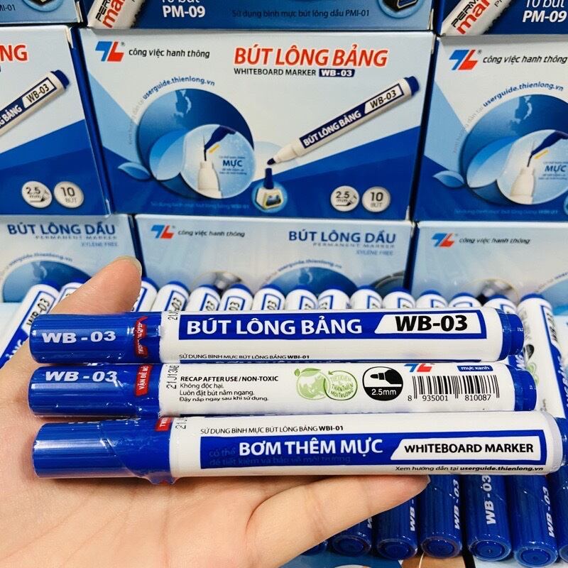 💙Bút Lông Thiên Long WB-03 Mẫu Mới Chính Hãng🪄