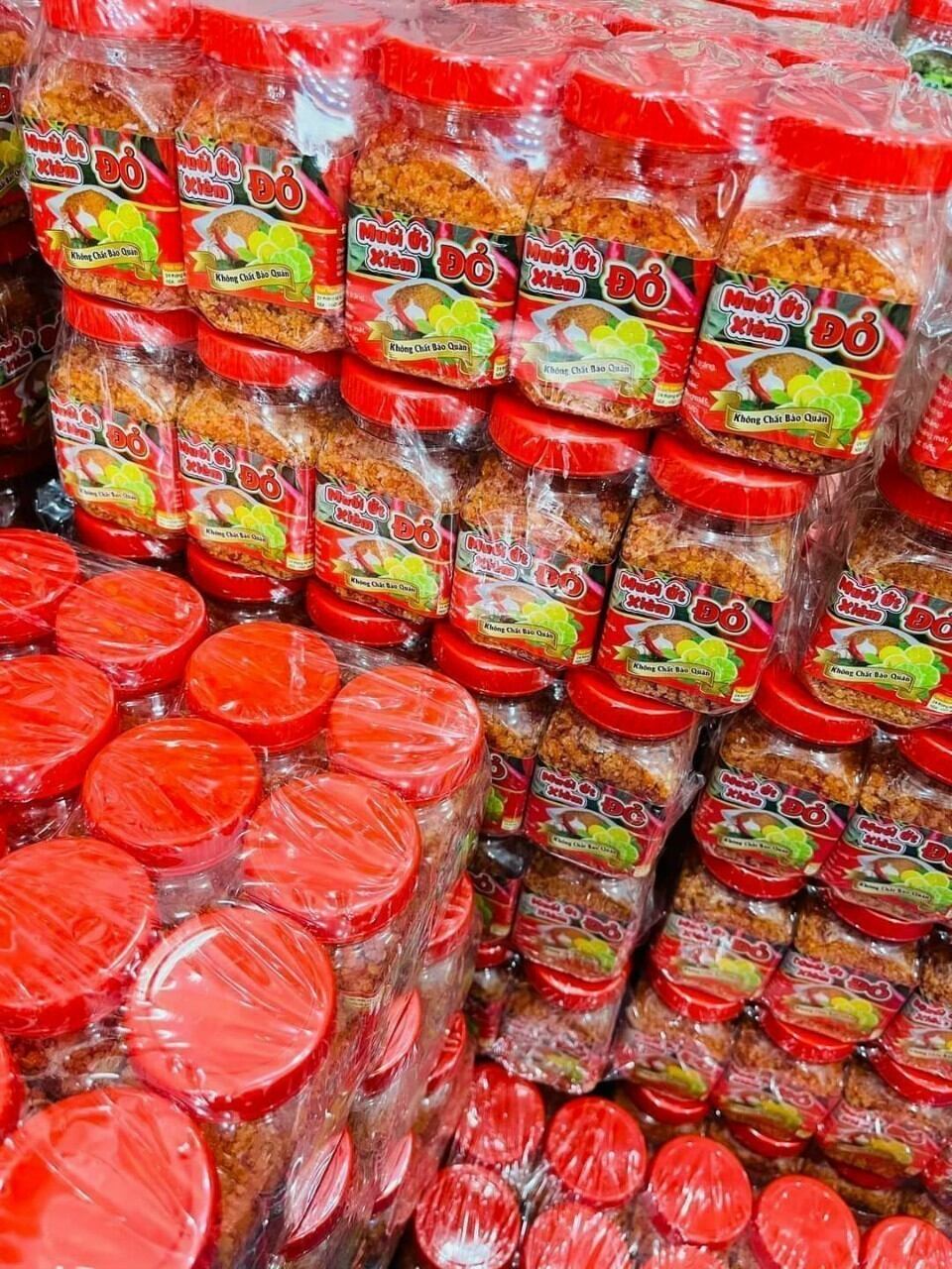 MUỐI ỚT XIÊM ĐỎ [ HỦ 100g ] NGON NGON