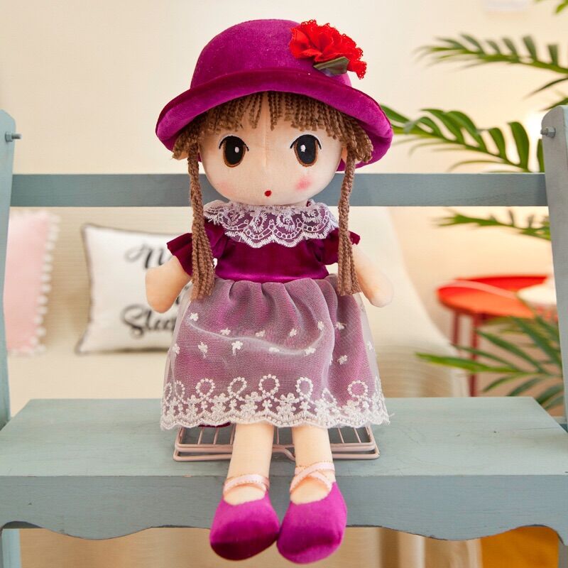 Búp bê mũ nhưng cao cấp kích thước 60cm