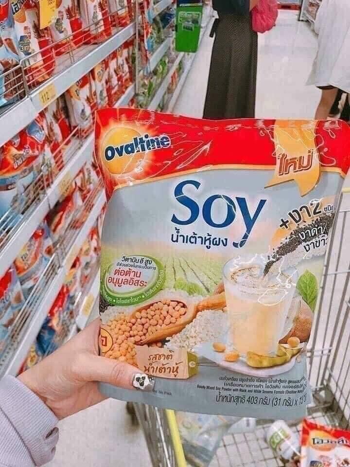 Sữa đậu nành Soy ovantine thái lan