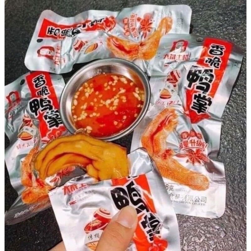 [BỊCH 30cái] CHÂN VỊT CAY❤️MÀU ĐỎ❤️