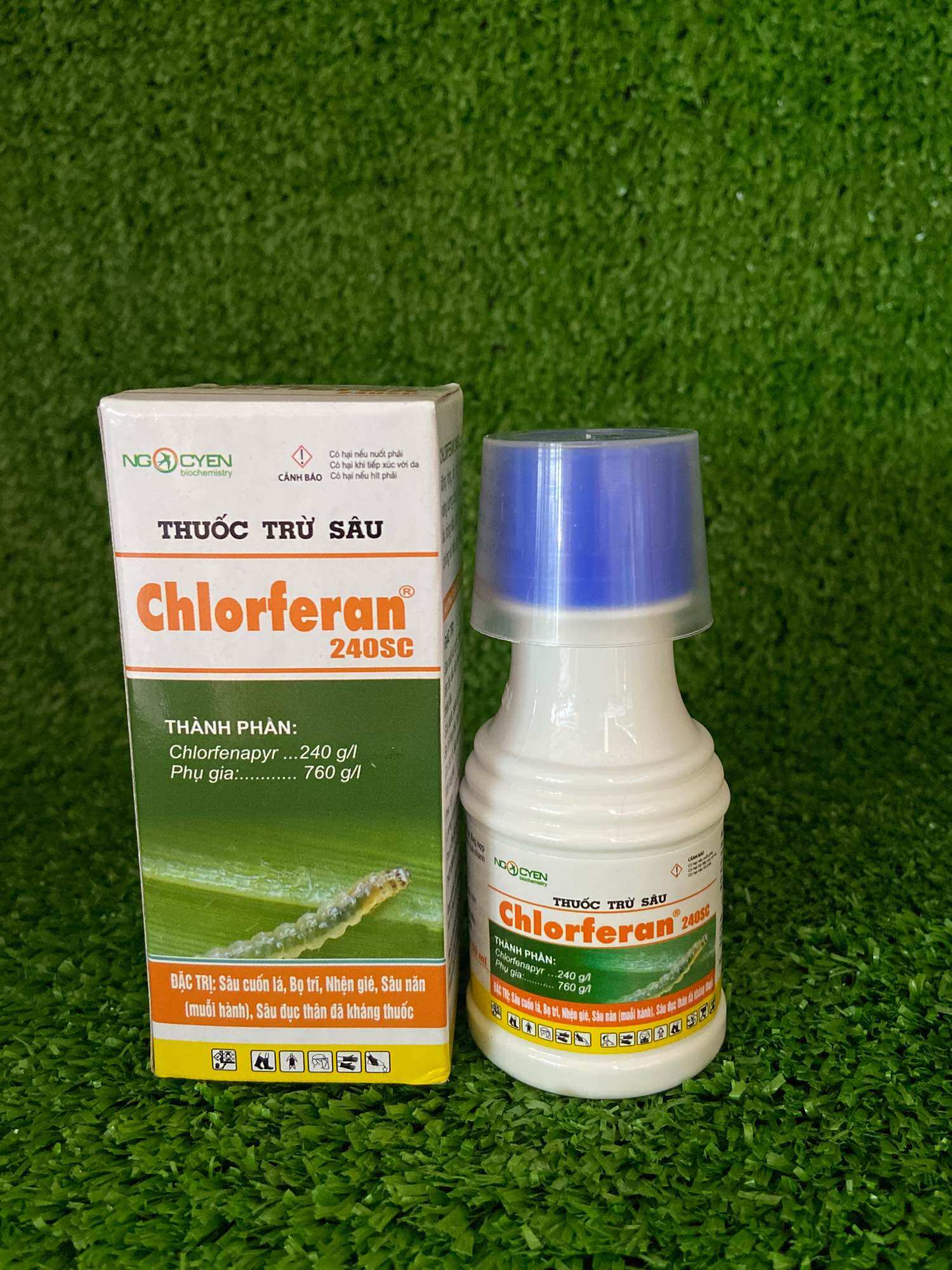 Diệt côn trùng hiệu CHLORFERAN 240SC chai 60ml