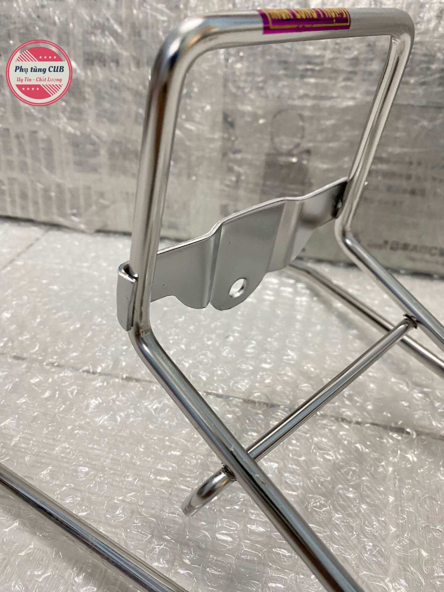 Baga mũi trước xe cub bằng inox