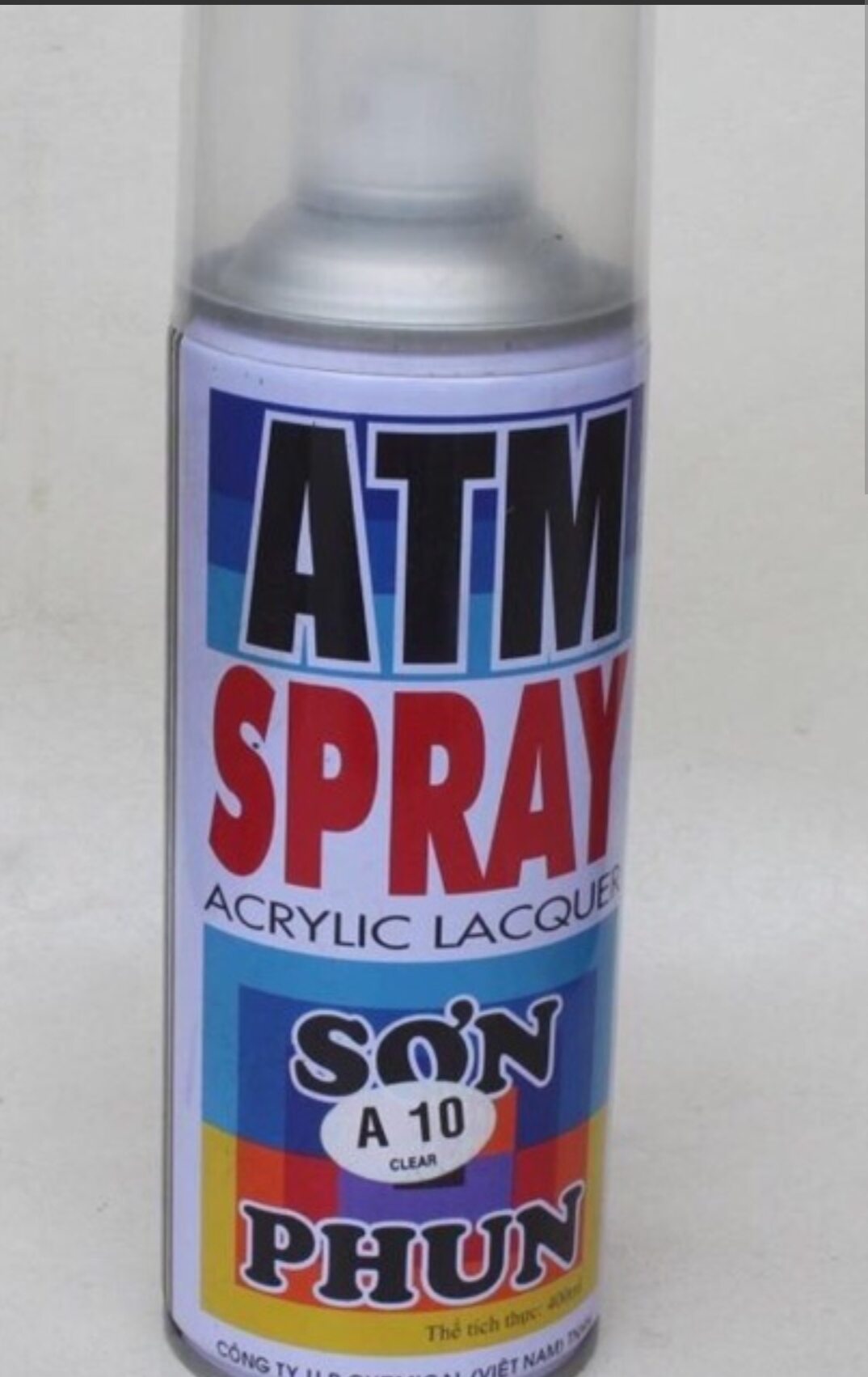 Sơn xịt bóng gỗ nhựa sắt