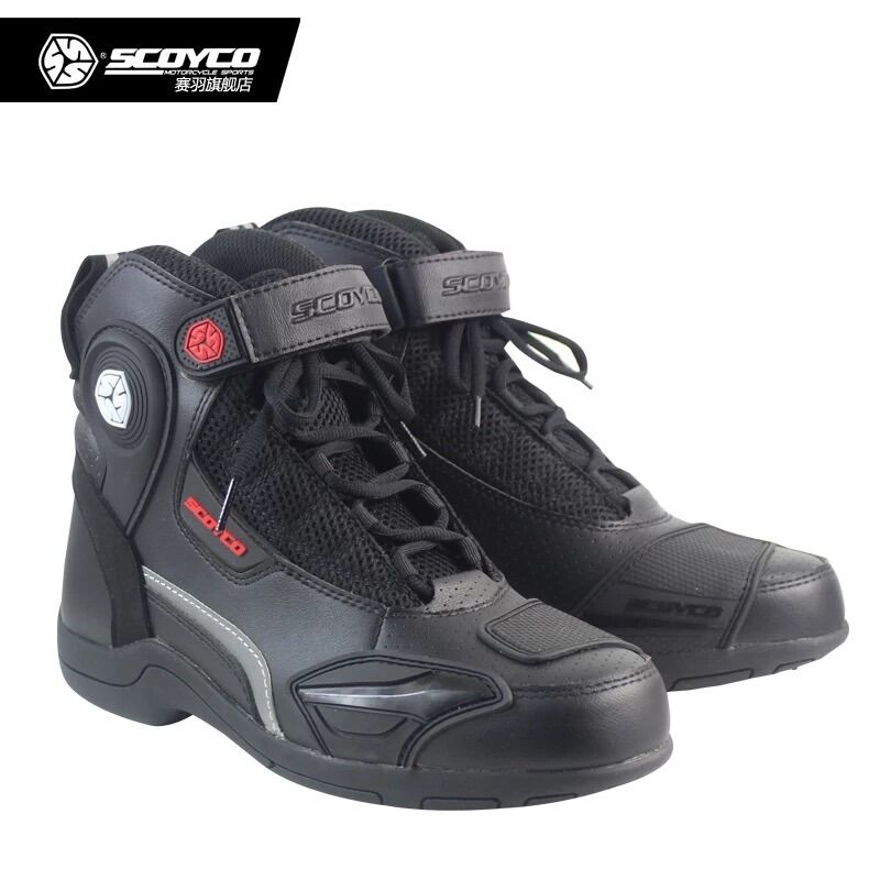 Giày bảo hộ mô tô xe máy scoyco mt015, scoyco mt015-2