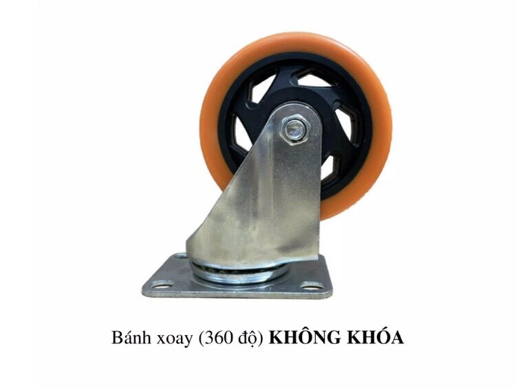[HCM]Bộ 4 cái bánh xe đẩy 125x32 BX