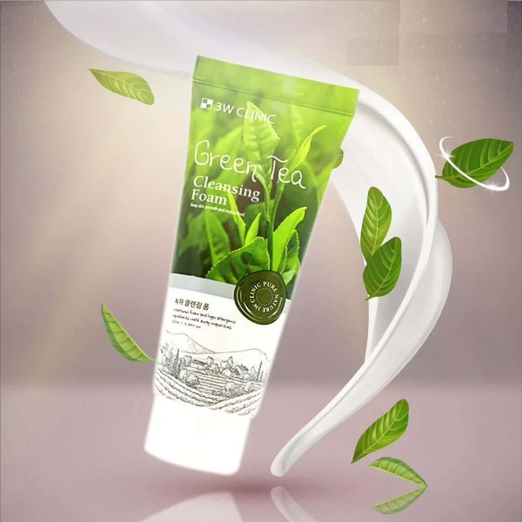 Combo 2 tuýp sữa rửa mặt trà xanh Green Tea 100ml