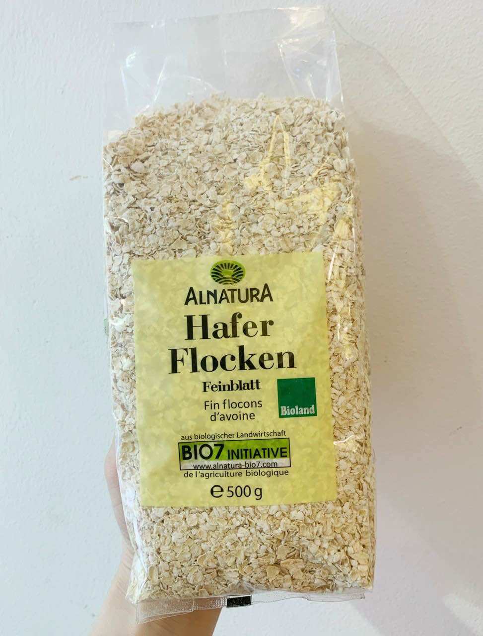 Yến mạch Hafer Flocken Đức/500g