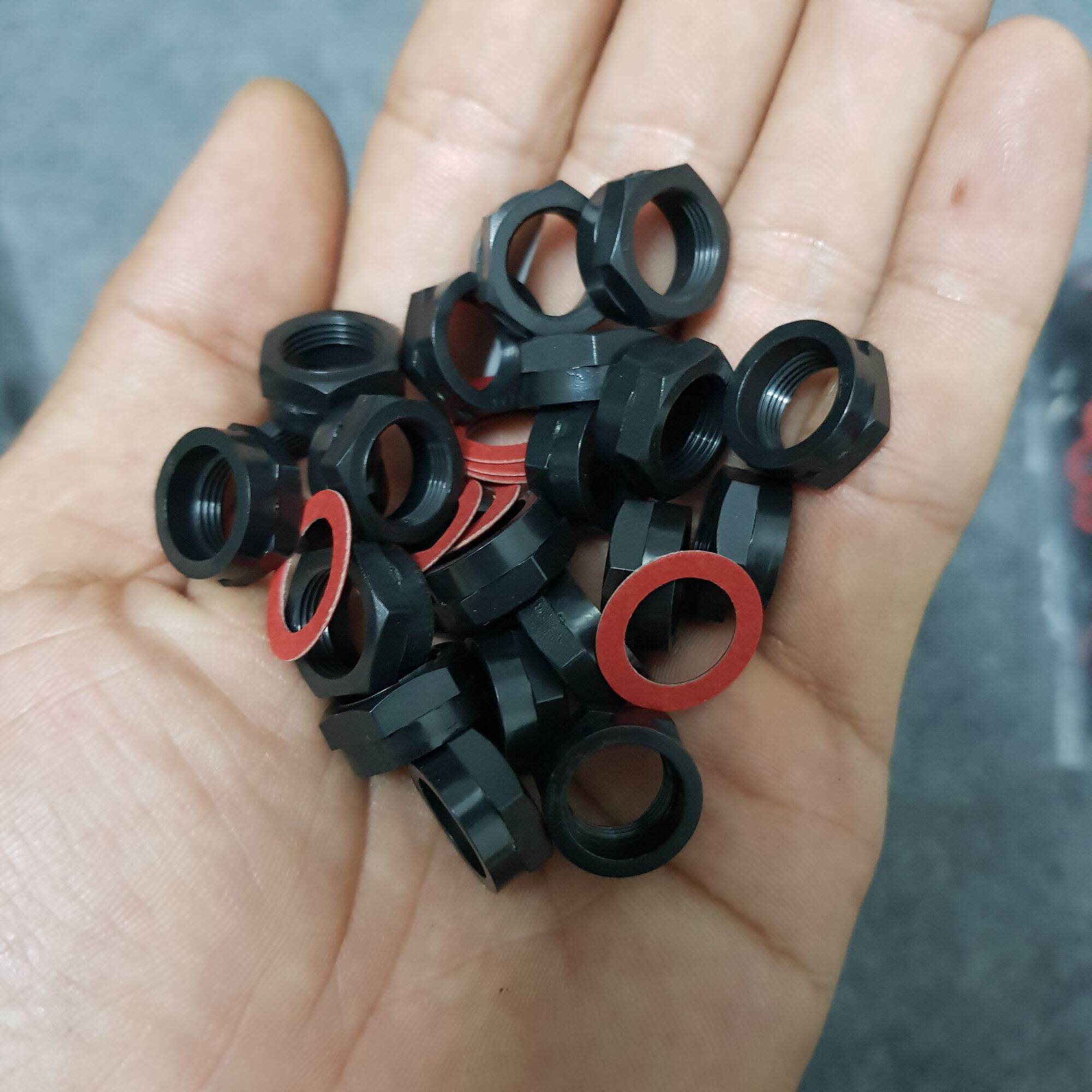 Công tắc nhấn giữ DS-211 màu xanh 10mm