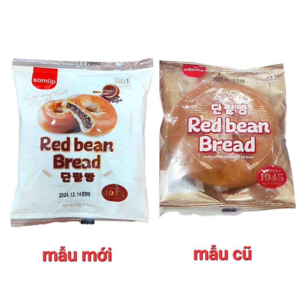 Bánh nhân đậu đỏ Samlip Hàn Quốc 85g