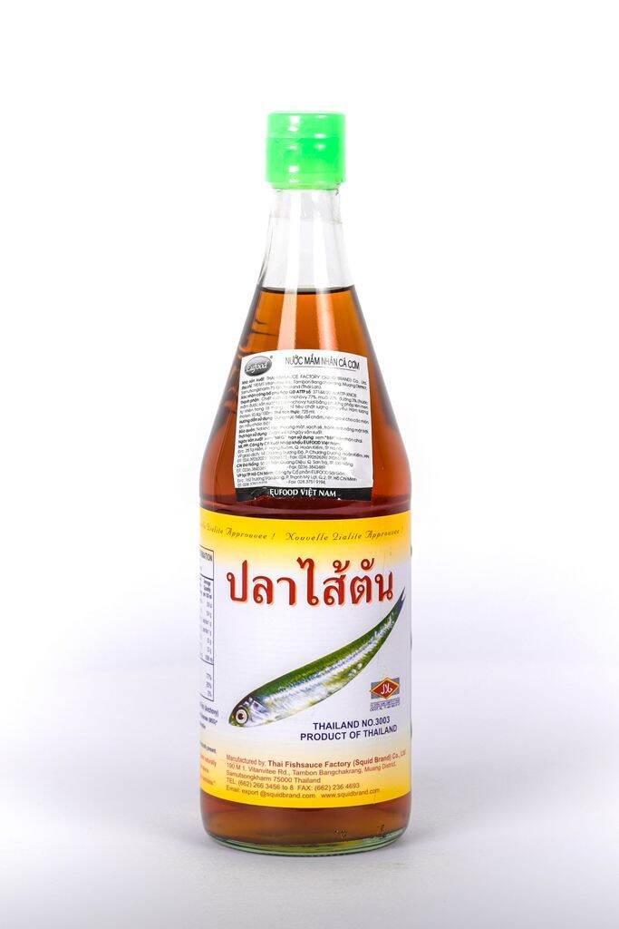 Nước mắm nhãn cá cơm 725ml - nhập khẩu thái lan