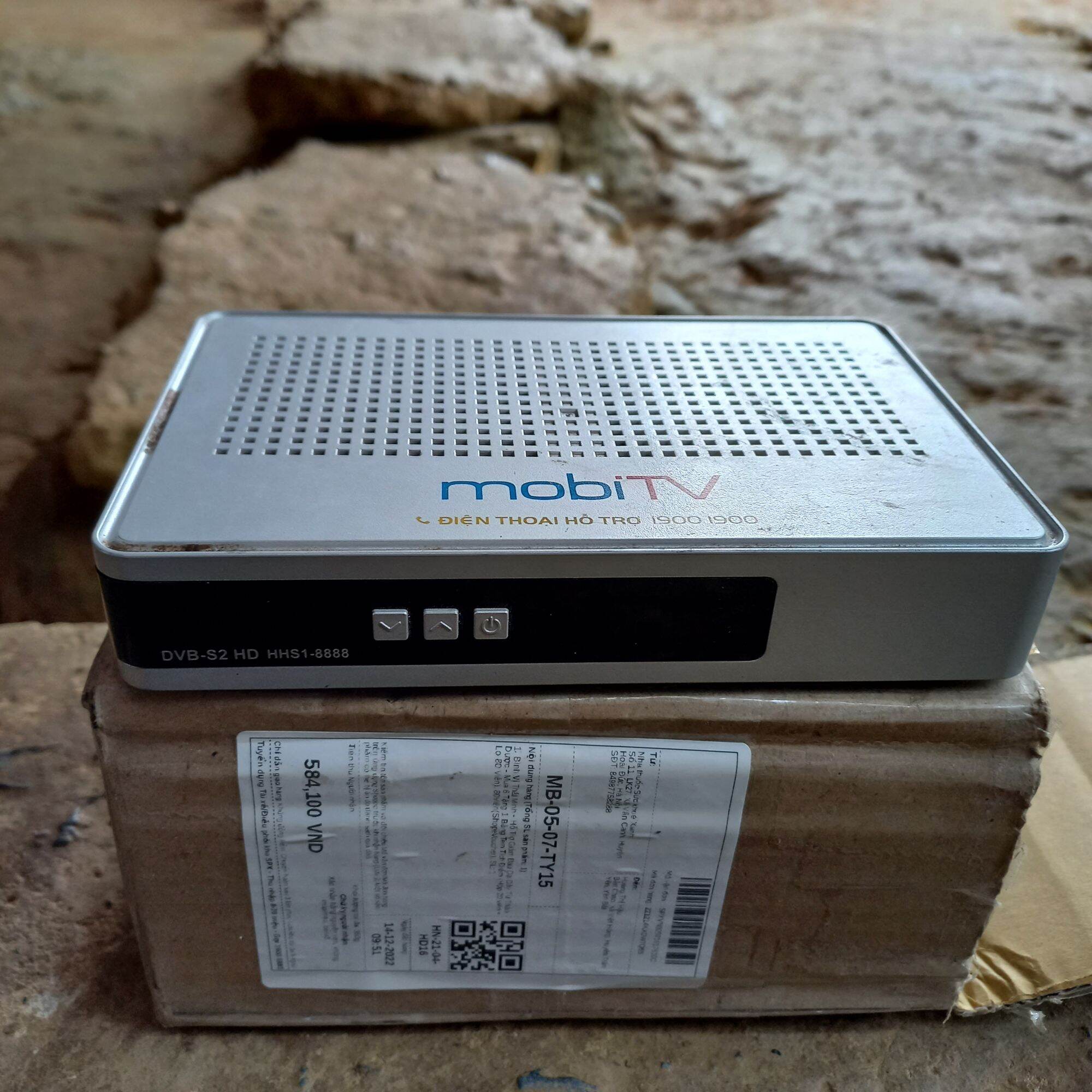 Đầu thu truyền hình kỹ thuật số vệ tinh AVG DVB-S2 HD MOBITV