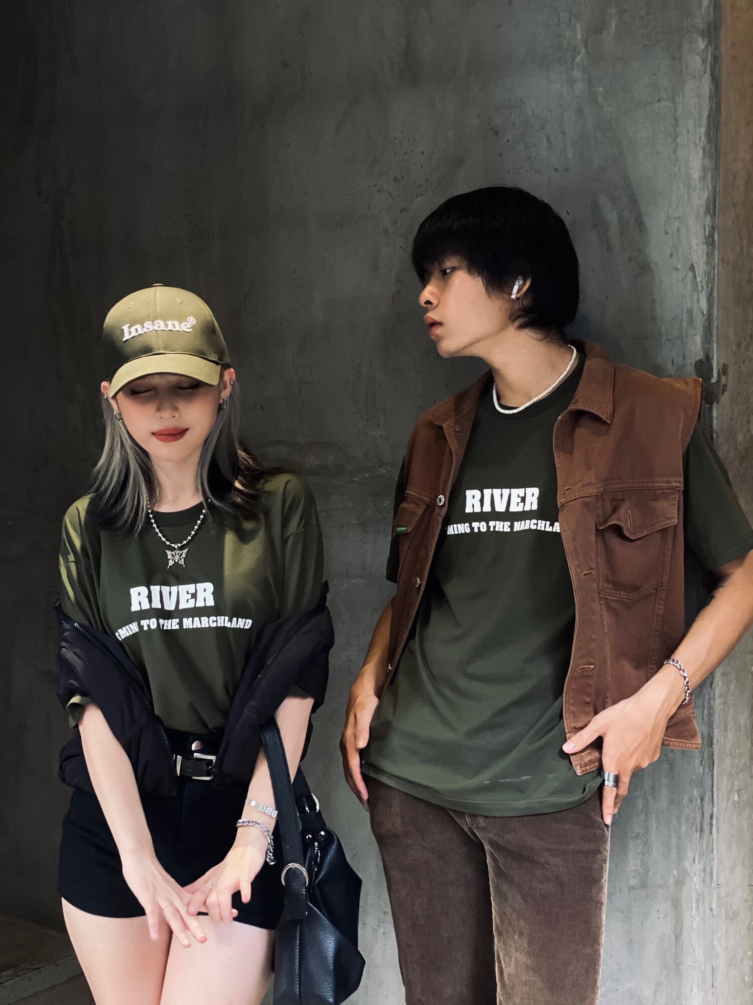 Mlst tshirt xanh rêu