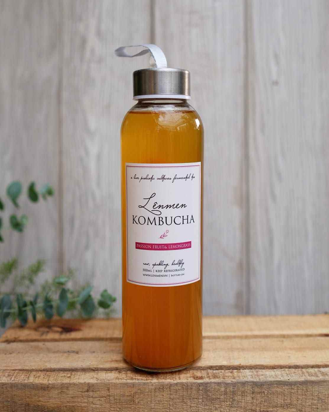 1Lít nước KOMBUCHA/KEFiR vị nguyên bản