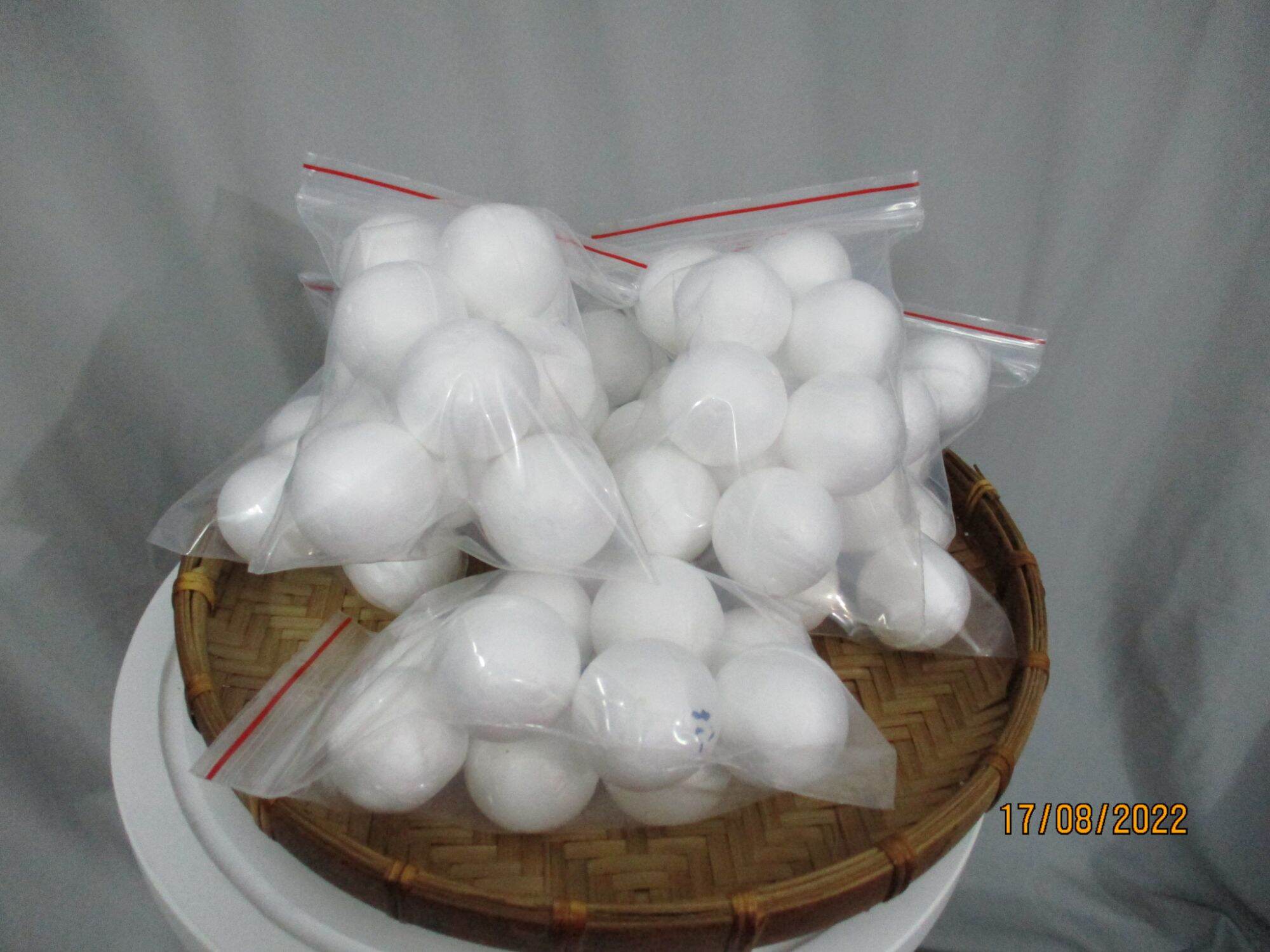 Nụ xốp tròn 3.5cm dùng làm hoa siêu rẻ