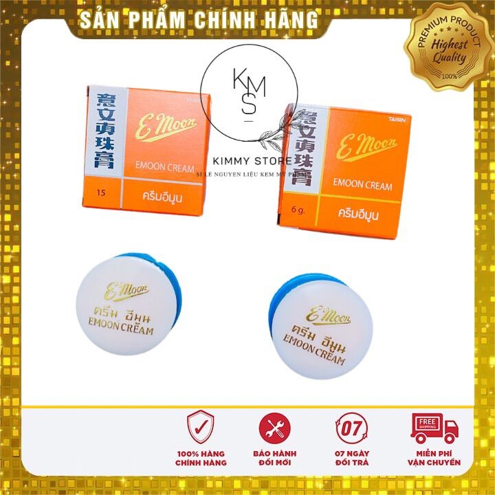 [HCM]Lẻ hủ 5g kem emoon thái nhỏ