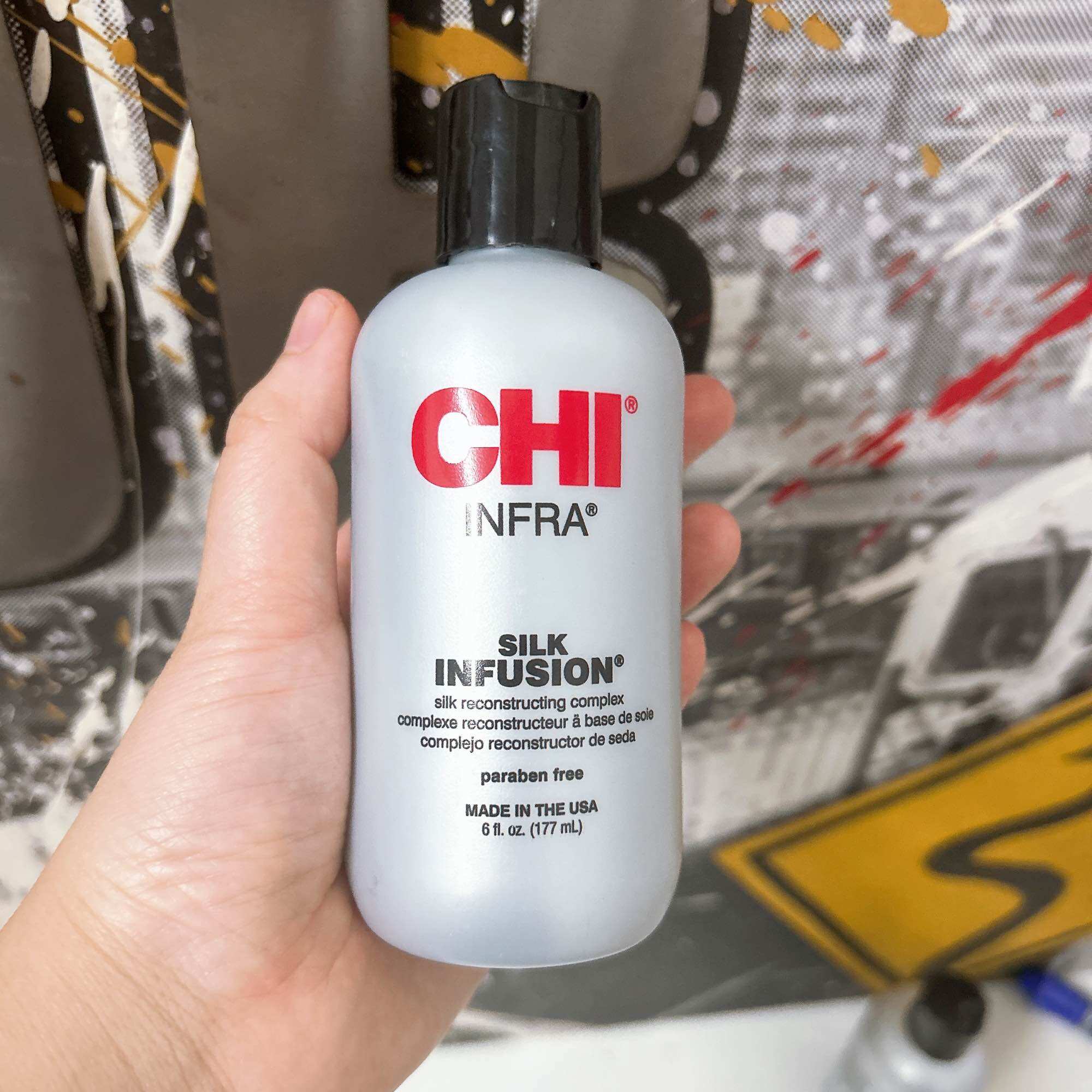 Tinh dầu dưỡng bóng tóc CHI Silk Infusion 177ml