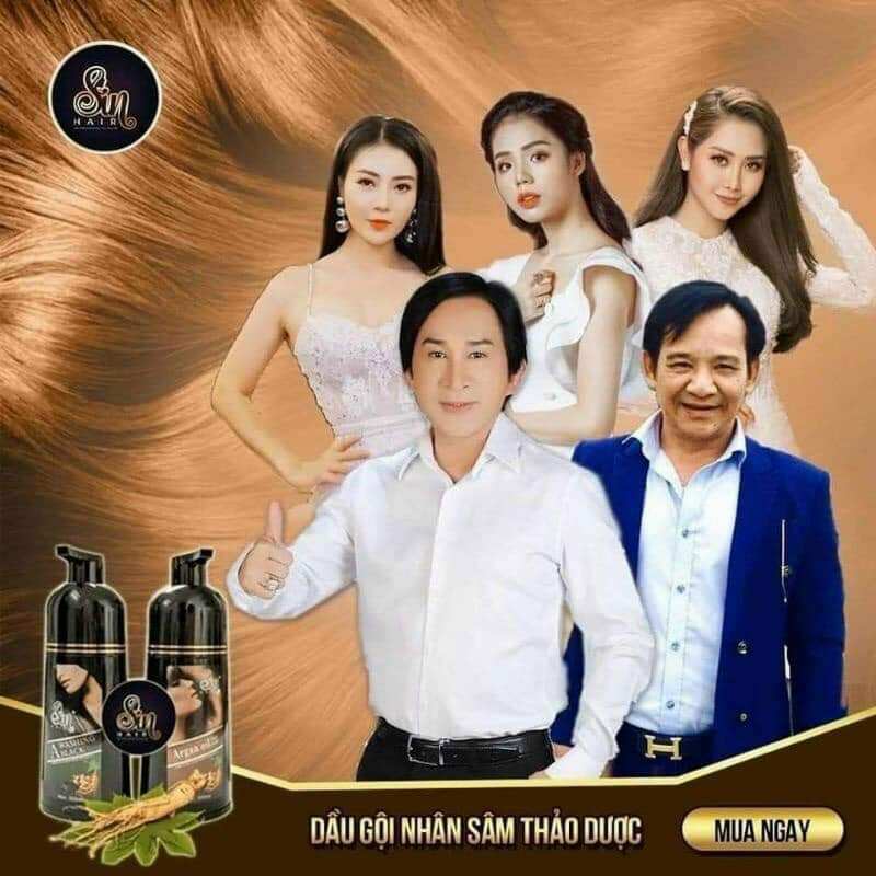 Dầu gội phủ Bạc Sin