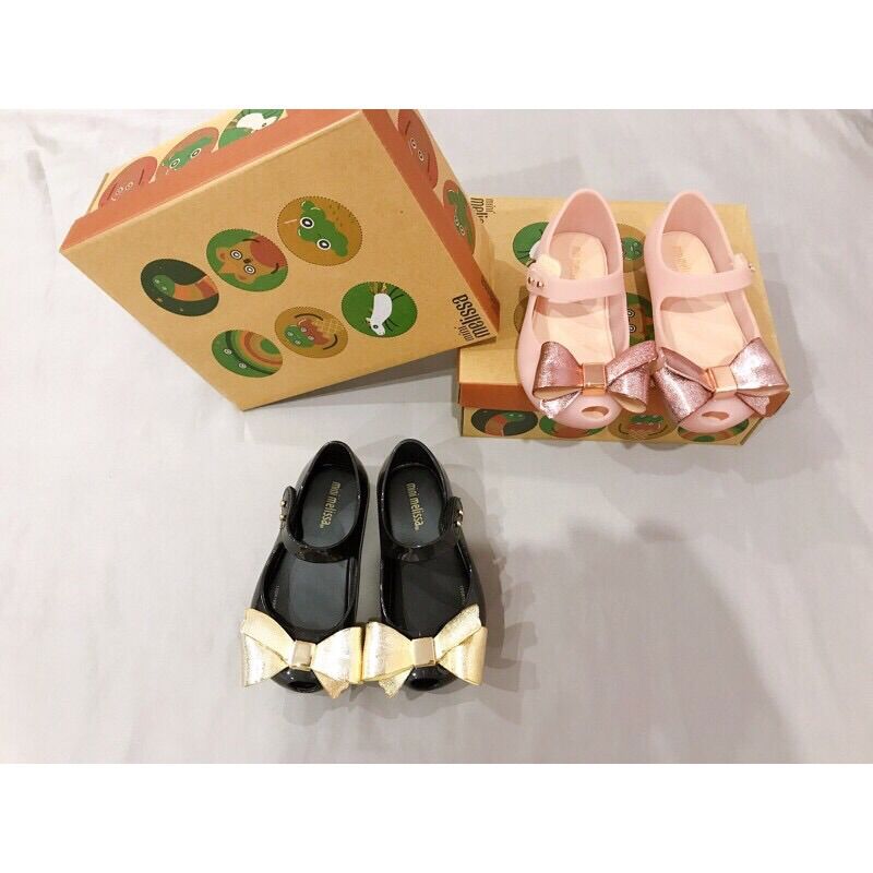 [Hàng mới về]Giầy thạch nhựa thơm melisa cho bé gái🌸