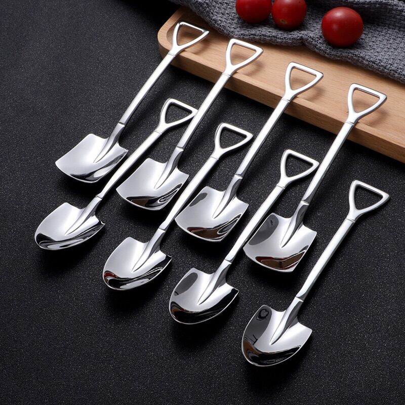 Thìa inox Hình Muỗng Xẻng