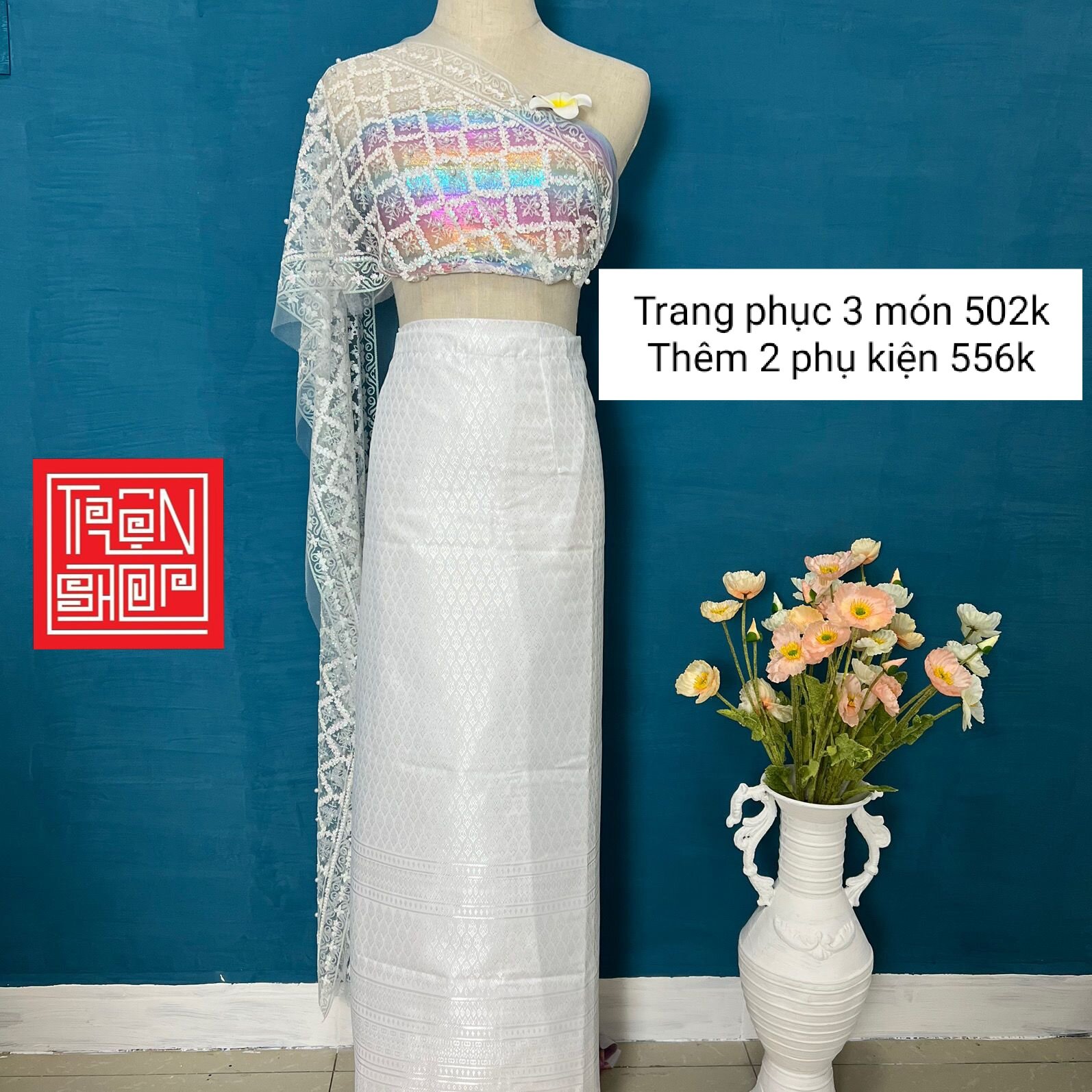 Set trang phục Thái Lan 5 món hàng new