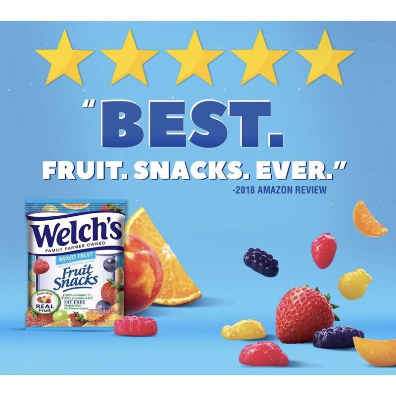 Kẹo Dẻo Trái Cây Welch's Mỹ